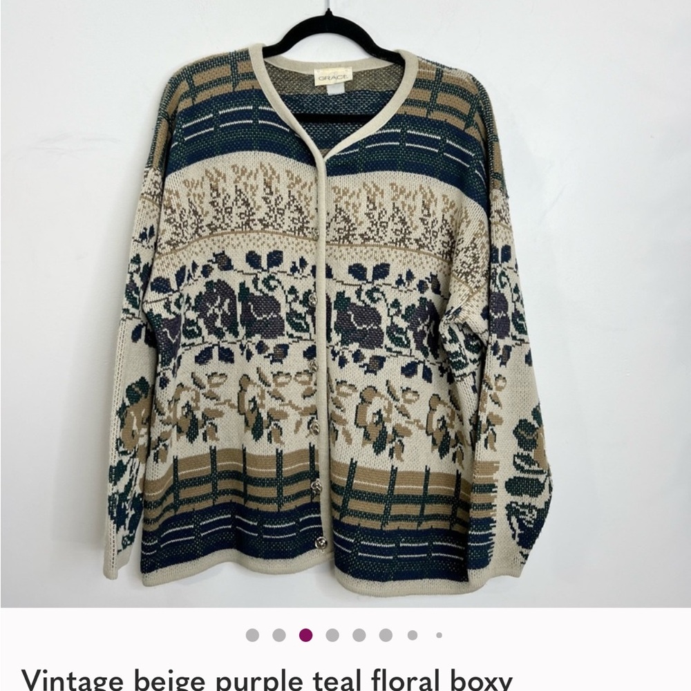 Source Unknown Multicolor Knit Cardigan - Picture 3 of 6
